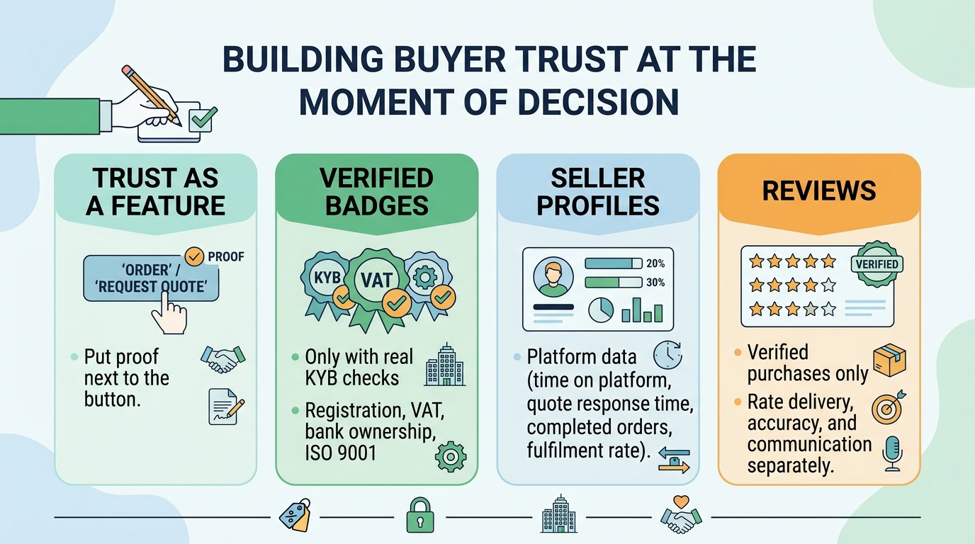 build buyer trust at decision black friday