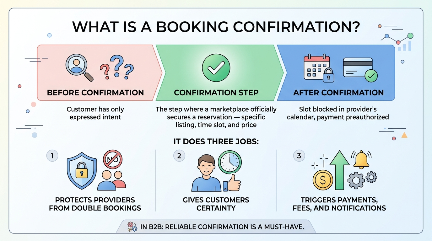 booking confirmation exaplined